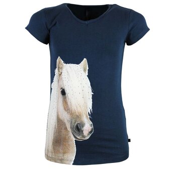 Vinrose t-shirt PONY navy