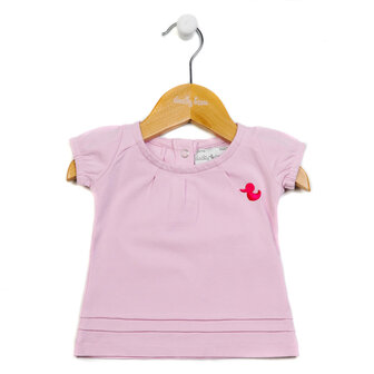 Ducky Beau T-shirt babypink duck