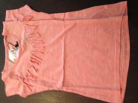 EMOI t-shirt franjes coral